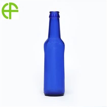 280ml 사파이어 블루 브레이브 맥주 유리병