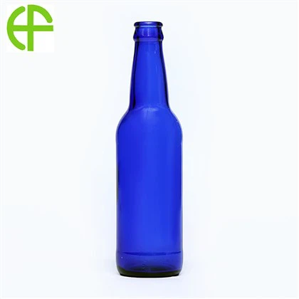 330ml 사파이어 블루 덱신 맥주 유리병