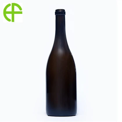750ml 올리브 그린 부르고뉴 1462 와인병